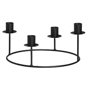 Žvakidė 4Living Round metalinė 26x26x12cm 4 žvakėms 629881