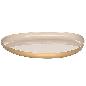 Žvakidė 4Living Pond 23,5cm smėlio spalvos 631302