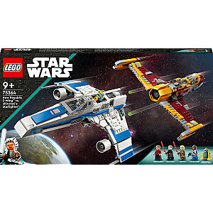 LEGO Star Wars New Republic E-Wing™ prieš Shin Hachi™ Starfighter (75364)