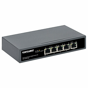 Intellinet 561808 Gigabit Ethernet tinklo jungiklis (10/100/1000) Maitinimas per Ethernet (PoE)