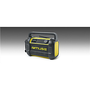 Muse M-928 BTY Jobsite Radio speaker, Black/Yellow