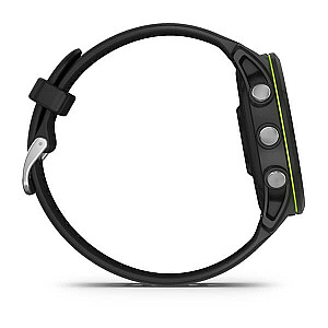 Garmin Forerunner 255 Music 3,3 cm (1,3 colio) MIP 46 mm Skaitmeninis 260 x 260 pikselių Jutiklinis ekranas Juodas Wi-Fi GPS (palydovas)