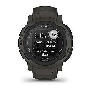 Garmin Instinct 2 Solar 2,29 см (0,9 дюйма) MIP 45 мм Цифровой 176 x 176 пикселей Графитовый GPS (спутниковый)
