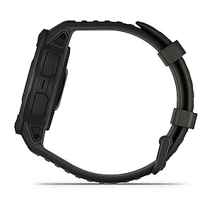 Garmin Instinct 2 Solar 2,29 см (0,9 дюйма) MIP 45 мм Цифровой 176 x 176 пикселей Графитовый GPS (спутниковый)