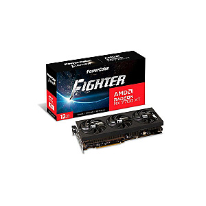 Видеокарта PowerColor Radeon RX 7700 XT Fighter 12 ГБ OC GDDR6