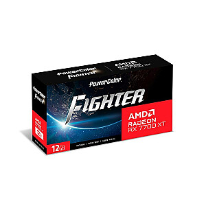 PowerColor Radeon RX 7700 XT Fighter 12 GB OC GDDR6 vaizdo plokštė