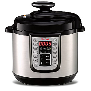 Электрическая скороварка Tefal FAST & DELICIOUS CY505E10 6 л Черный, Нержавеющая сталь 1100 Вт