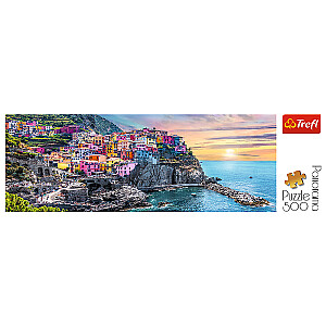 TREFL panoraminė dėlionė „Vernazza Italija“, 500 det.