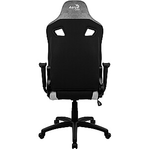 Aerocool COUNT AeroSuede universali žaidimų kėdė juoda, pilka