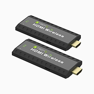 AV Extender Techly IDATA HDMI-WL53 AV siųstuvas ir imtuvas juodi