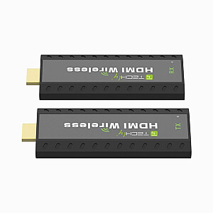 AV Extender Techly IDATA HDMI-WL53 AV siųstuvas ir imtuvas juodi