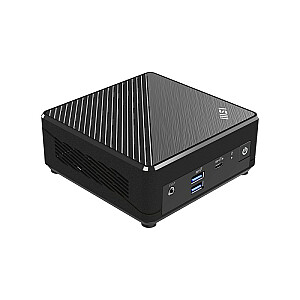 Персональный компьютер Мини-ПК MSI Cubi ADL-002EU N100 Intel Celeron N 4 ГБ DDR4-SDRAM 128 ГБ твердотельный накопитель Windows 11 Pro Рабочая станция черный