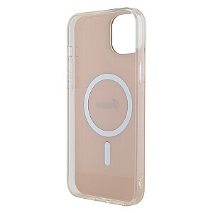 Guess GUHMP15SHITSP iPhone 15 6.1" różowy|pink hardcase IML Iridescent MagSafe