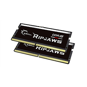 „G.Skill Ripjaws“ 64 GB (32 GB x 2) GB, DDR5, 4800 MHz, nešiojamasis kompiuteris, registracijos numeris, ECC Nr., 2 x 32 GB