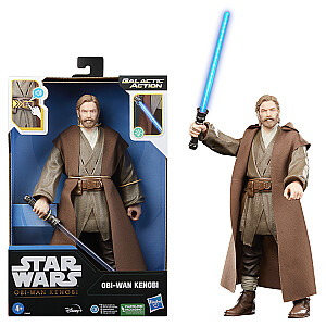 STAR WARS Interaktyvi veiksmo figūrėlė „Galaktikos Obi-Wan Kenobi“, 30 cm