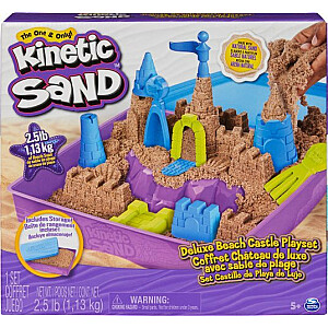 Spin Master Kinetic Sand - Пляжный замок с кинетическим песком Набор с песочницей 20143453
