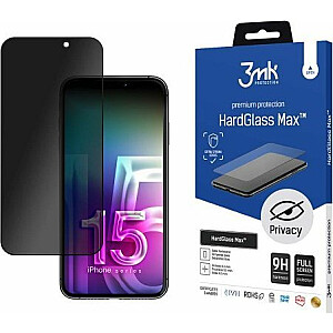 3MK 3mk HardGlass Max Privacy Черный Apple iPhone 15 Pro Max