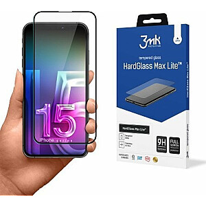 3MK 3MK HardGlass Max Lite, skirtas Apple iPhone 15 Pro