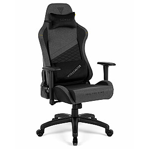 SENSE7 Тканевое кресло Spellcaster Senshi Edition XL серое