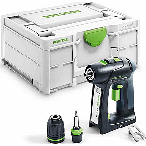 Дрель-шуруповерт Festool C 18-BASIC 18 В 1 аккумулятор 4 Ач