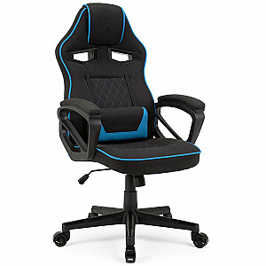 SENSE7 Тканевое кресло Knight, черно-синее