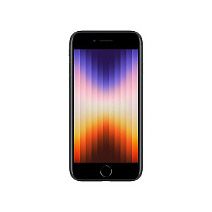 Apple iPhone SE 11,9 см (4,7 дюйма) с двумя SIM-картами iOS 15 5G 64 ГБ Черный
