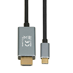 КАБЕЛЬ IBOX ITVC4K USB-C Į HDMI 4K 1,8M
