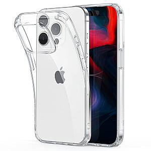 Fusion Ultra Back Case 2 mm silikoninis dėklas, skirtas Apple iPhone 15 Pro skaidrus
