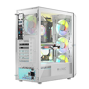 Case Logic PORTOS ARGB MINIDI USB 3.0 Baltas