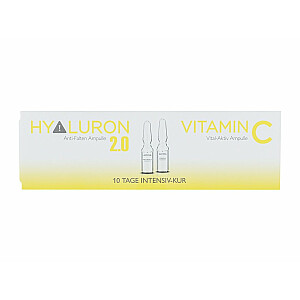 + Vitaminas C ampulėse su hialuronu 2,0 5ml