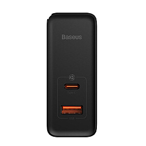 Baseus GaN5 Pro Adapteris / Lādētājs USB-C / USB / 100W / 1m kabelis