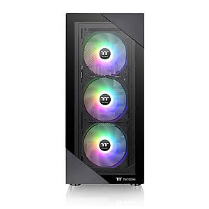 Thermaltake View 200 TG ARGB Midi Tower juodas