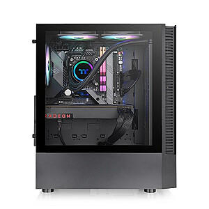 Thermaltake View 200 TG ARGB Midi Tower juodas