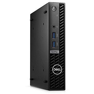 Stacionarūs kompiuteris PC DELL OptiPlex 7010 Business Micro CPU Core i3 i3-13100T 2500 MHz RAM 8GB DDR4 SSD 256GB Graphics card Intel UHD Graphics 730 Integrated ENG Windows 11 Pro Included Accessories Dell Optical Mouse-MS116 - Black;Dell Wired Keyboard KB216 Black N003O