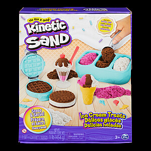 KINETIC SAND Rinkinys „Ledų desertai“