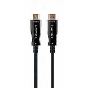 Gembird CCBP-HDMI-AOC-30M-02 Aktyvus optinis (AOC) didelės spartos HDMI kabelis su Ethernet „AOC Premium Series“, 30 m