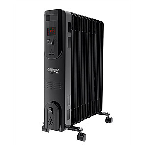 Camry Heater CR 7813 alyva užpildytas radiatorius, 2500 W, galios lygių skaičius 3, juodas