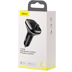 Baseus S-13 Auto Lādētājs FM / MP3 / Bluetooth