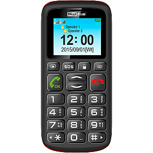 Мобильный телефон Maxcom MM428 с двумя SIM-картами, черный