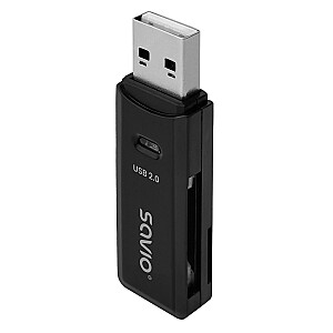SAVIO SD kortelių skaitytuvas, USB 2.0, AK-63