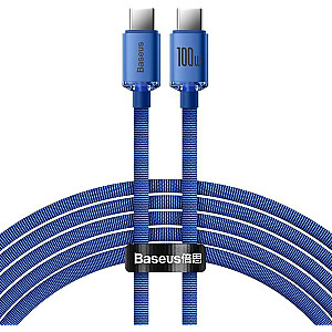 USB-кабель Baseus USB-C — USB-C, 2 м, синий (baseus_20220224133557)