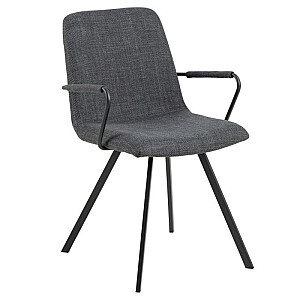 Kėdė SELINA 55,5x50,5xH85cm t. pilka 0000101127