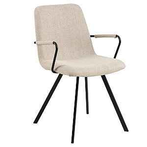 Kėdė SELINA 55,5x50,5xH85cm smėlio spalvos 0000101128