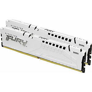 Atmintis Kingston Fury Beast, DDR5, 64 GB, 6000 MHz, CL36 (KF560C36BWEK2-64)