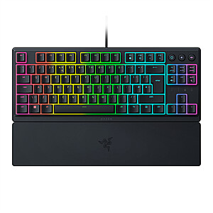 Razer Ornata V3 Tenkeyless RGB LED lemputė, NORD, laidinė, juoda, mechaninė žaidimų klaviatūra