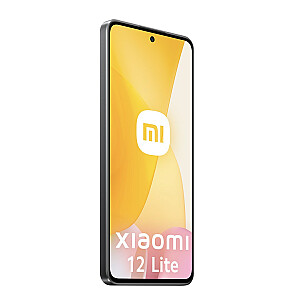 Xiaomi Mi 12 Lite 16,6 cm (6,55 colio) su dviem SIM kortelėmis Android 12 5G USB Type-C 8GB 256GB 4300mAh Black