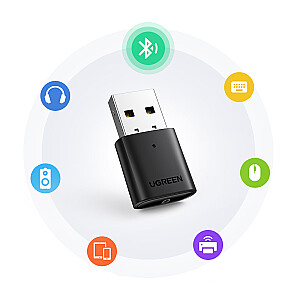 Ugreen Bluetooth 5.0 USB-A adapteris juodas (CM390)