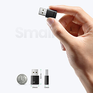 Ugreen Bluetooth 5.0 USB-A adapteris juodas (CM390)