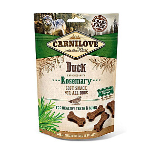 Šunims skanėstas CARNILOVE Soft Duck+Rosmarine - 200g