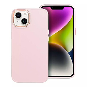 Силиконовый задний чехол Fusion Frame для Apple Iphone 15 Pro розовый
